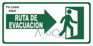 Señalización Sencilla 30x15 cm