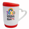 Mug Personalizado - Tapa y Base de Caucho