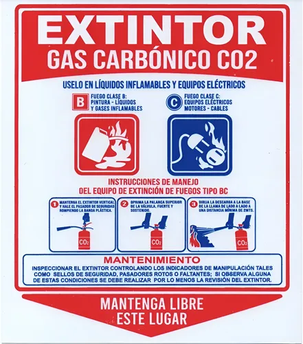 Señalización Extintores