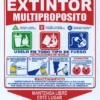 Señalización de extintores para identificación de equipos contra incendios