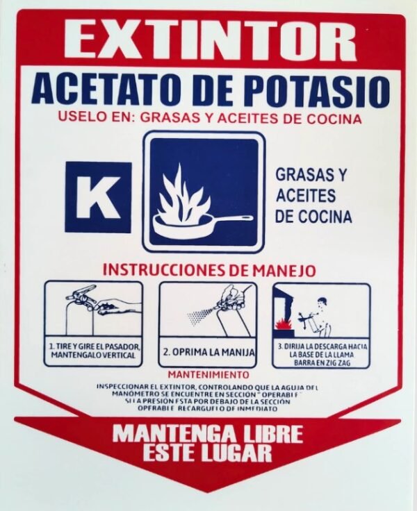 Señalización de extintores